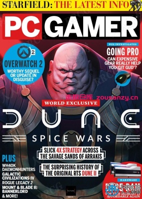 pc gamer电脑游戏玩家杂志2022年7月刊总371期
